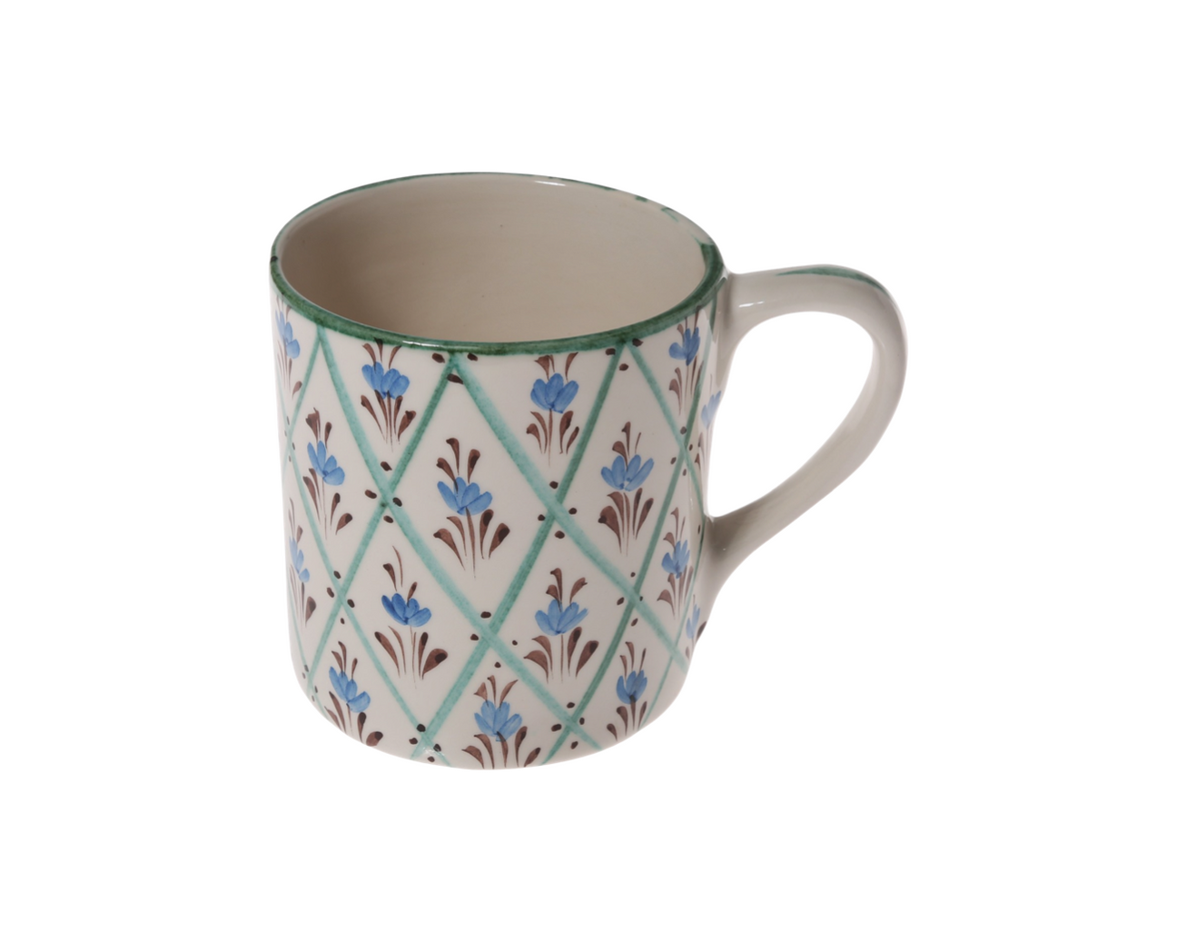 Chita Green Trellis Mug