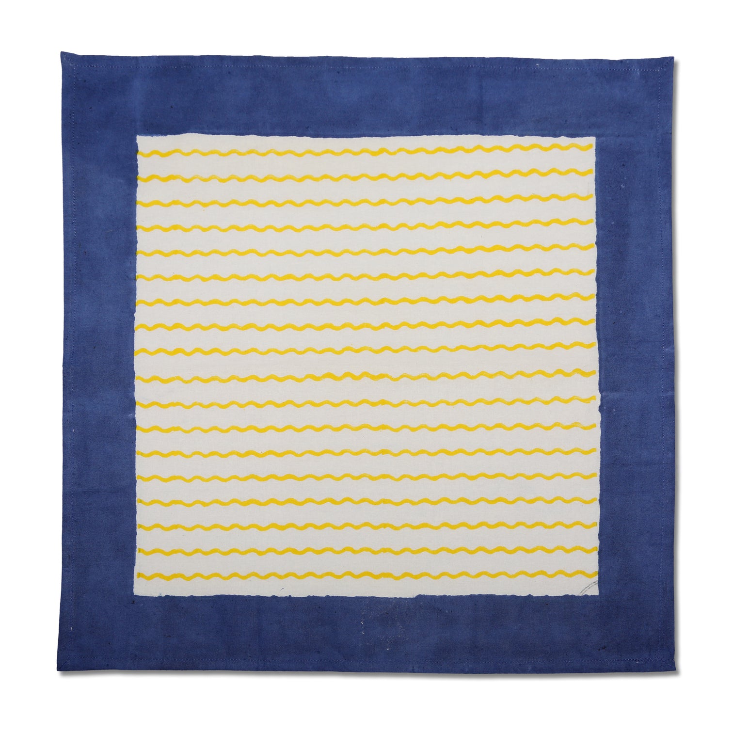 Yellow Squiggle Napkins