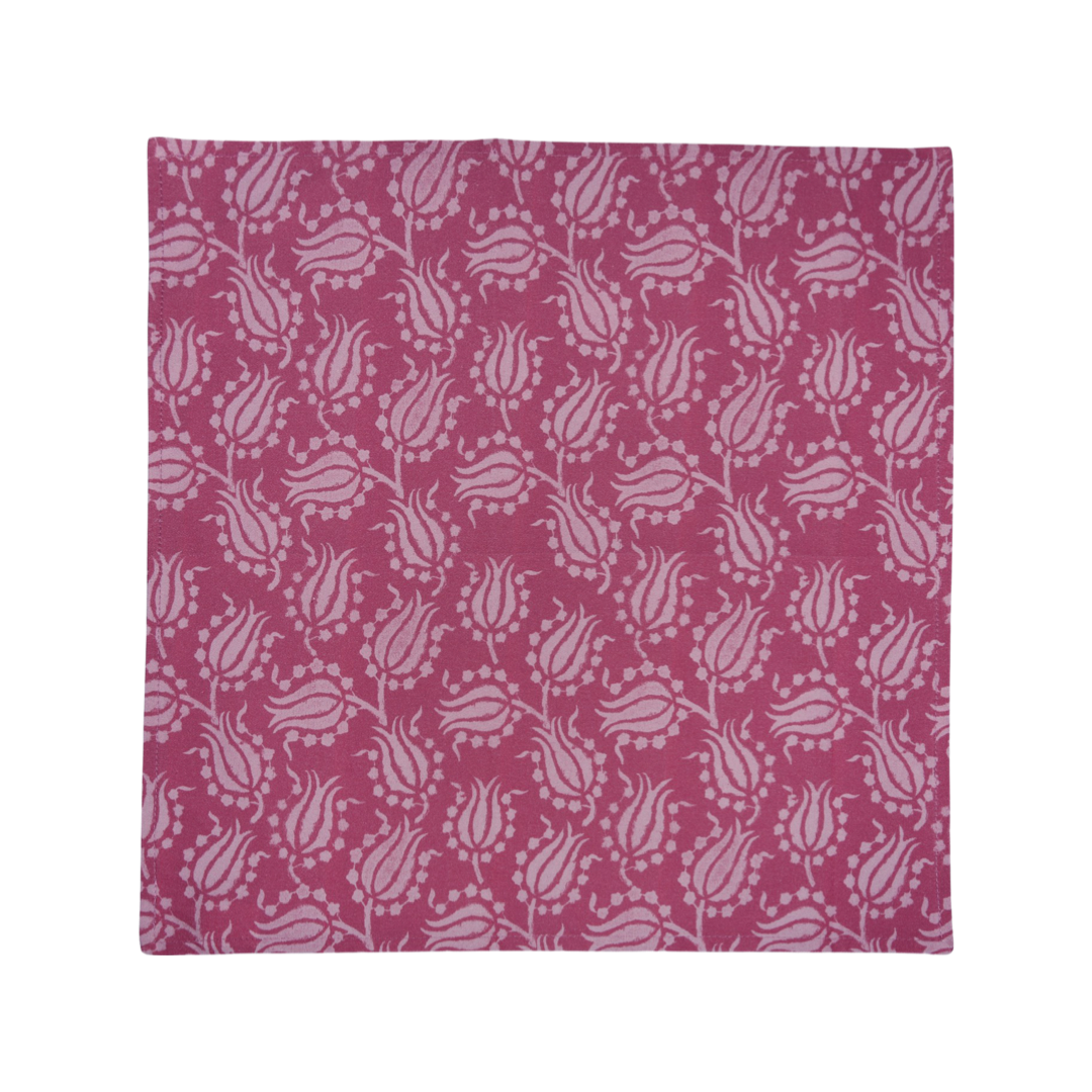 Pink Tulip Napkins